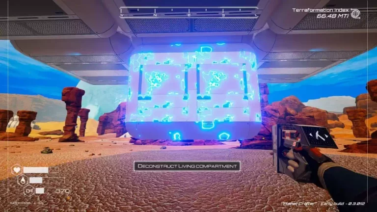 Как разбирать предметы в The Planet Crafter?