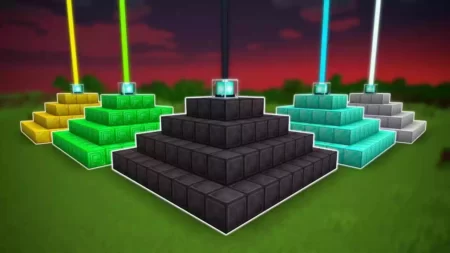Гайд по постройке маяков в Minecraft