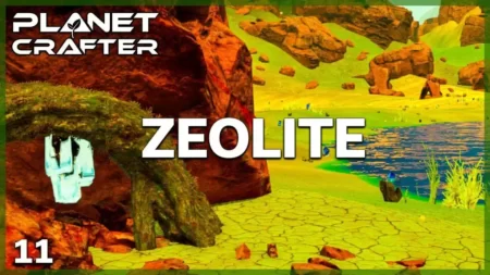 Где найти цеолит в The Planet Crafter?